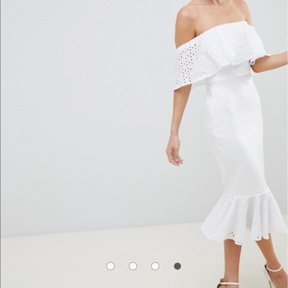 White Dress, Off the Shoulder